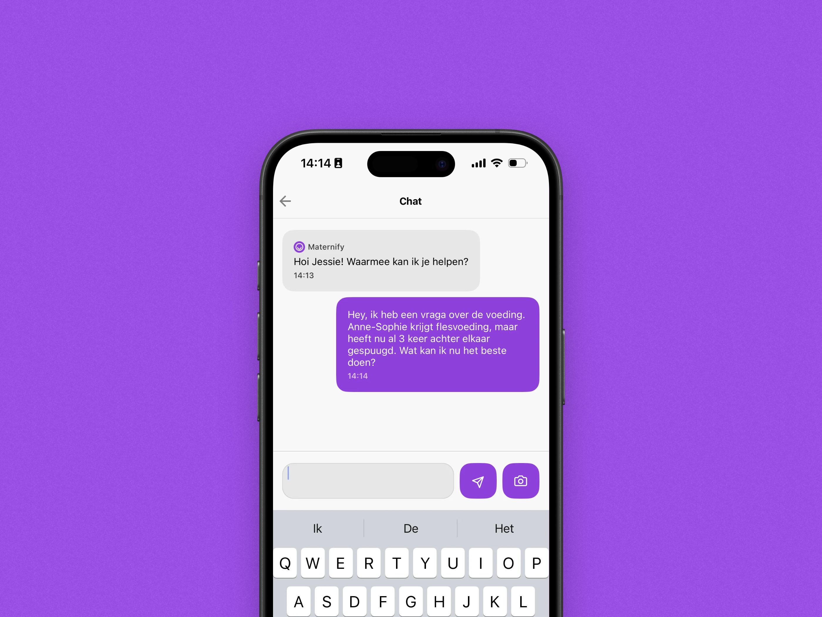 Man using phone